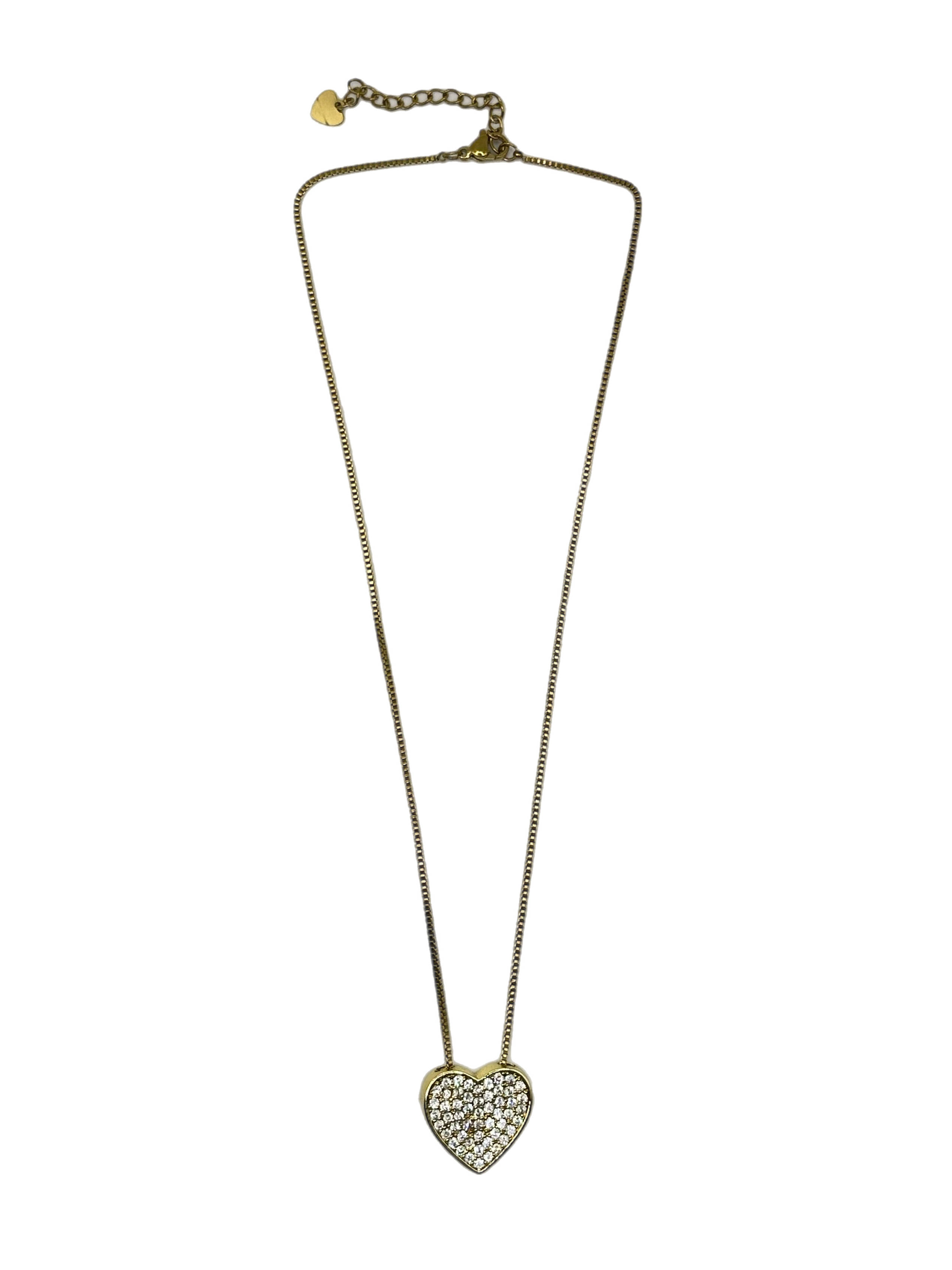 Collana “Cuore” big (gold & silver)