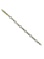 Bracciale “Quadrifoglio” (gold & silver)