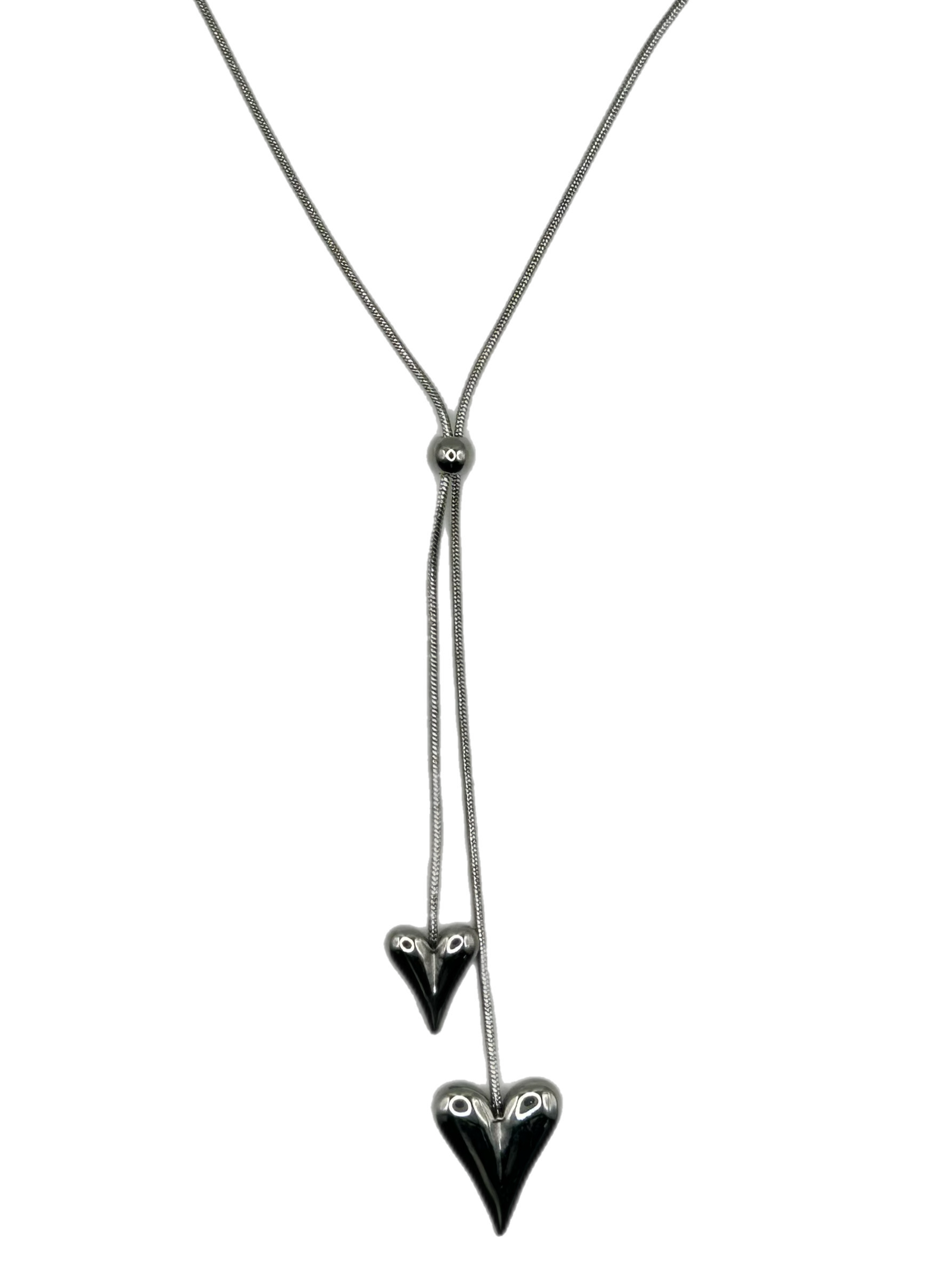 Collana “Saliscendi Cupido” (gold & silver)