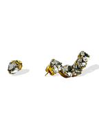 Ear cuff “Millecuori” (base gold & crystal)