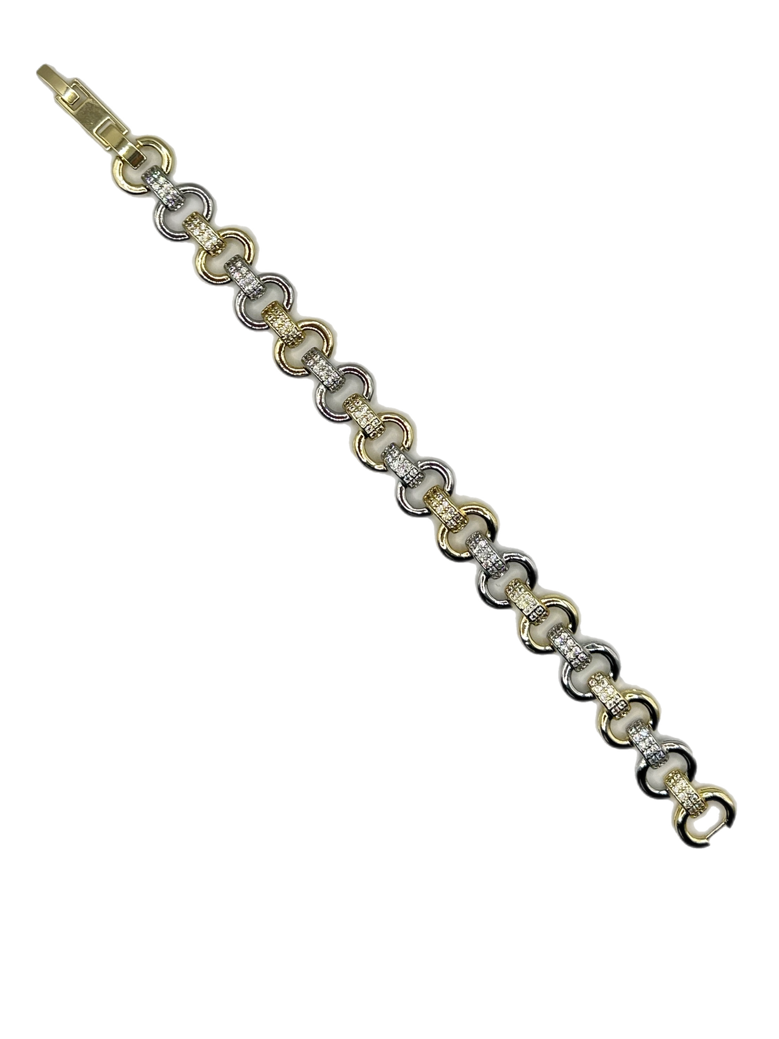 Bracciale “Shining” (oro & silver)