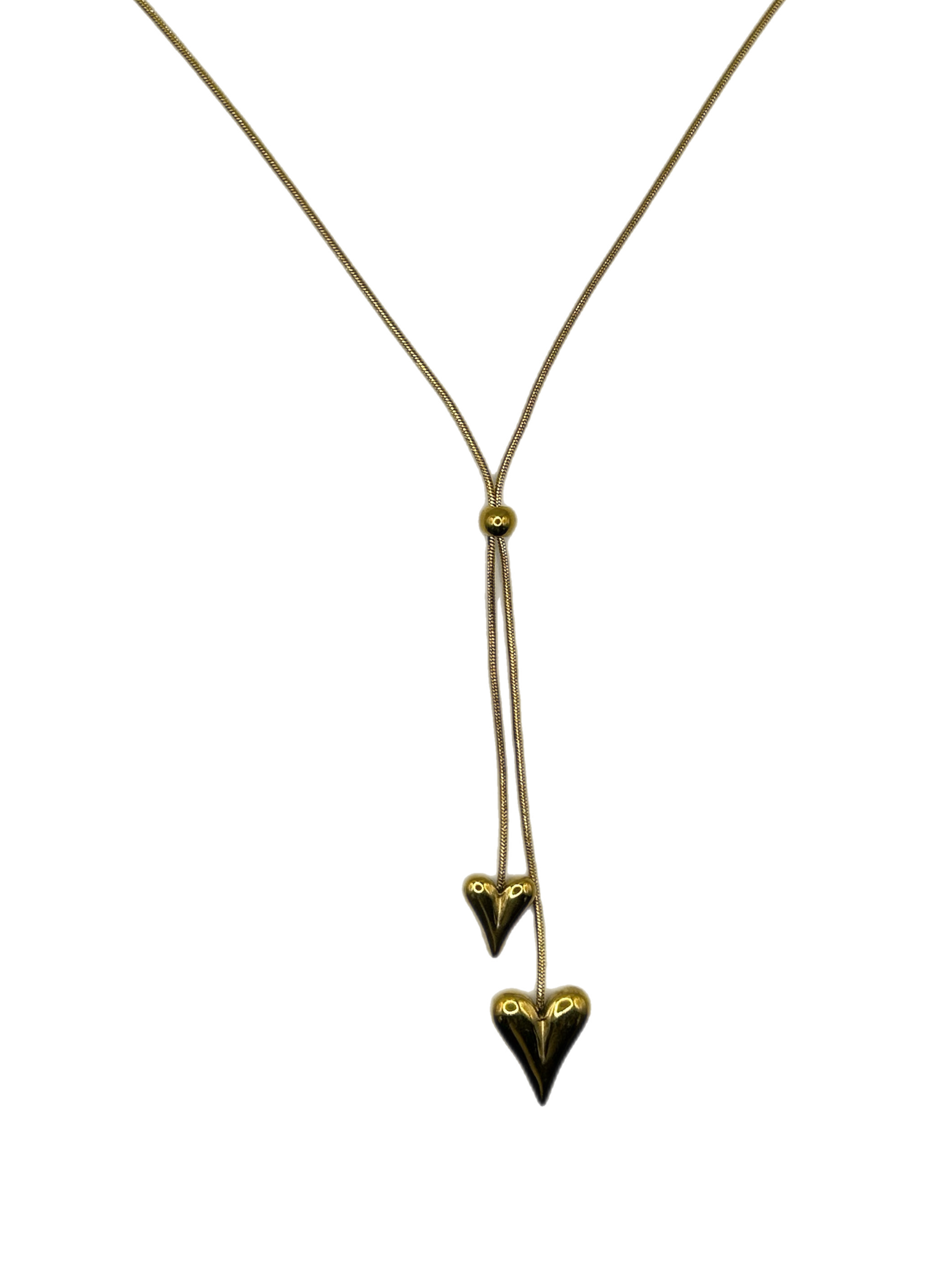 Collana “Saliscendi Cupido” (gold & silver)