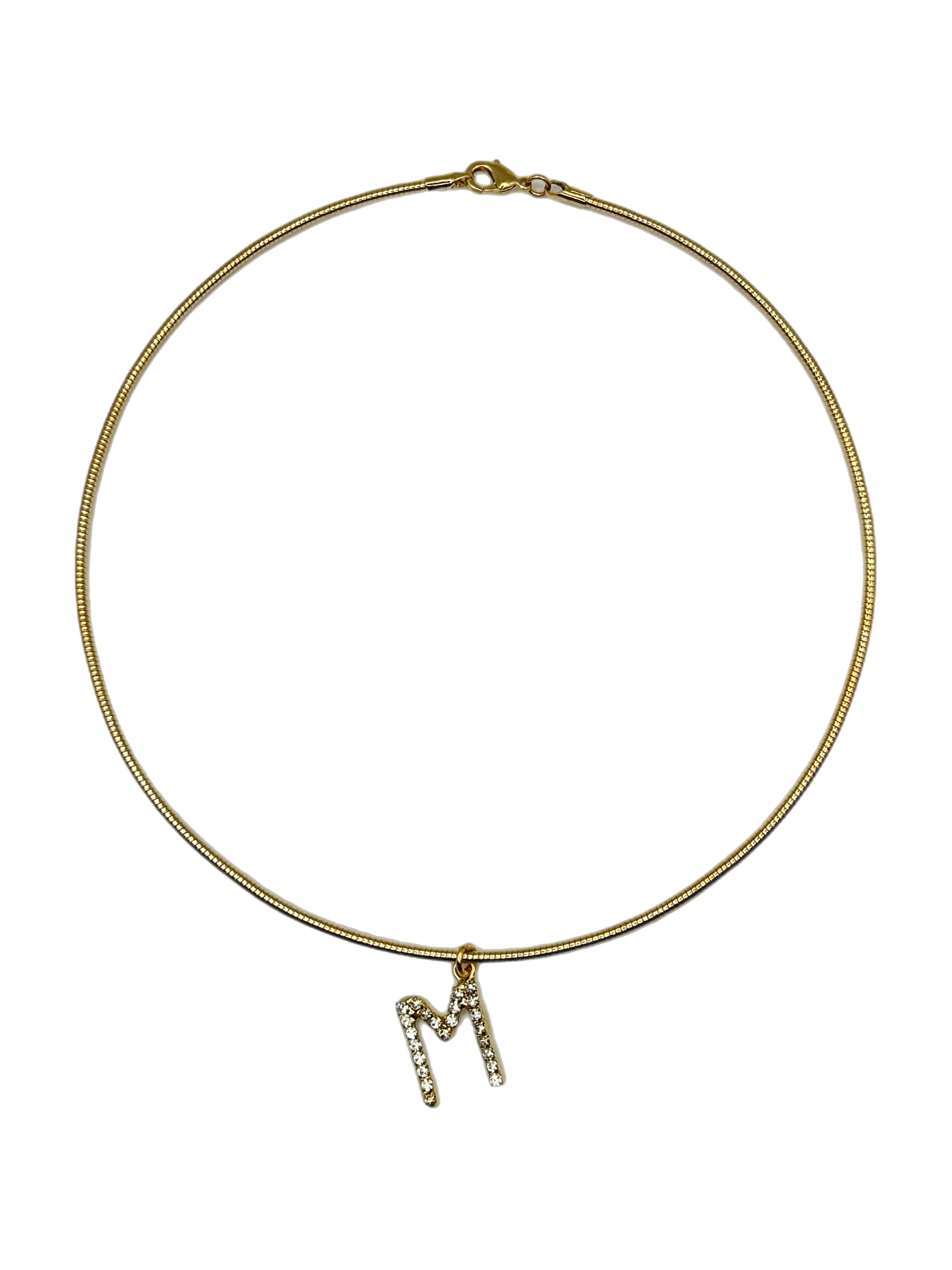 Choker “No Name” personalizzabile (base gold)