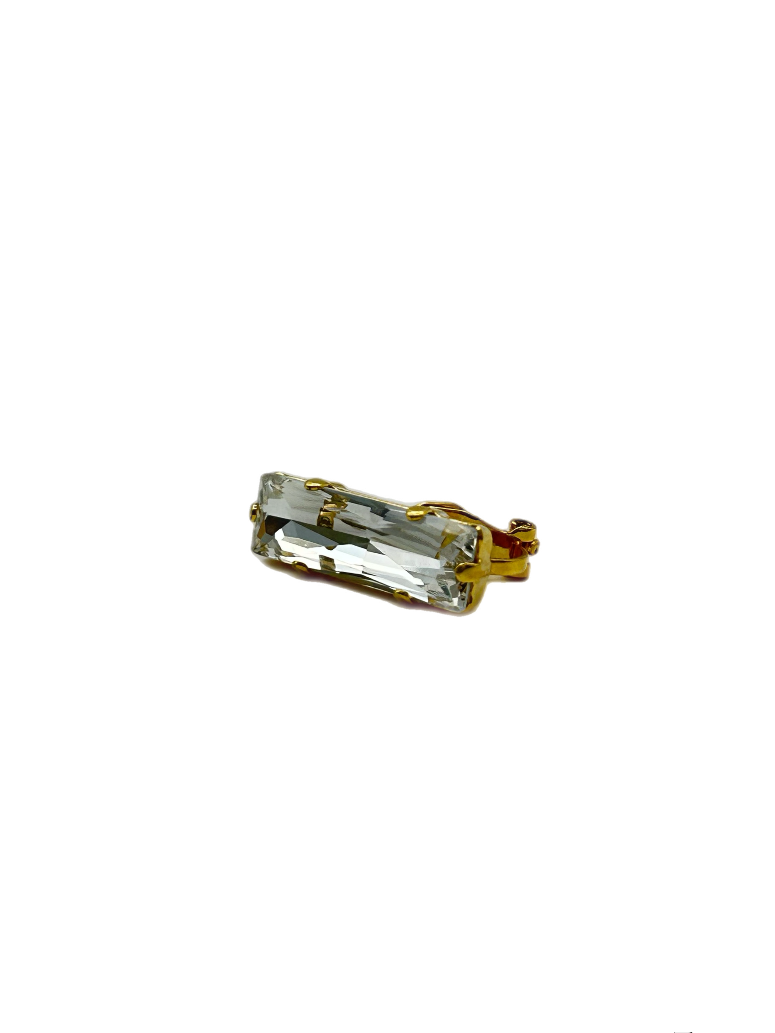 Orecchini Ear Cuff “Geometric” (base gold & silver)