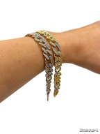 Bracciale “Groumette” (gold & silver)