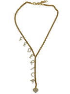 Collana “Luce” personalizzabile (base gold)
