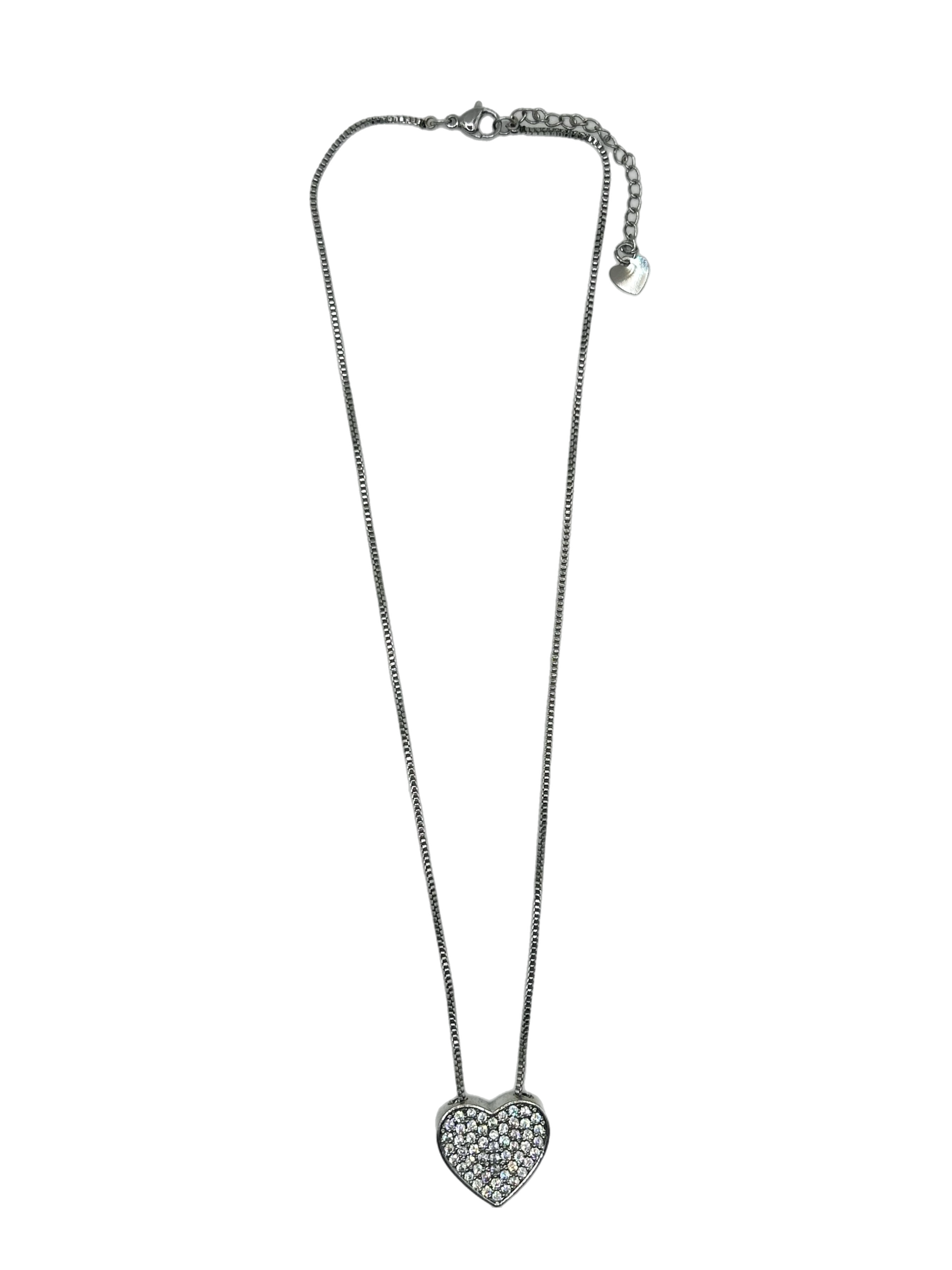 Collana “Cuore” big (gold & silver)