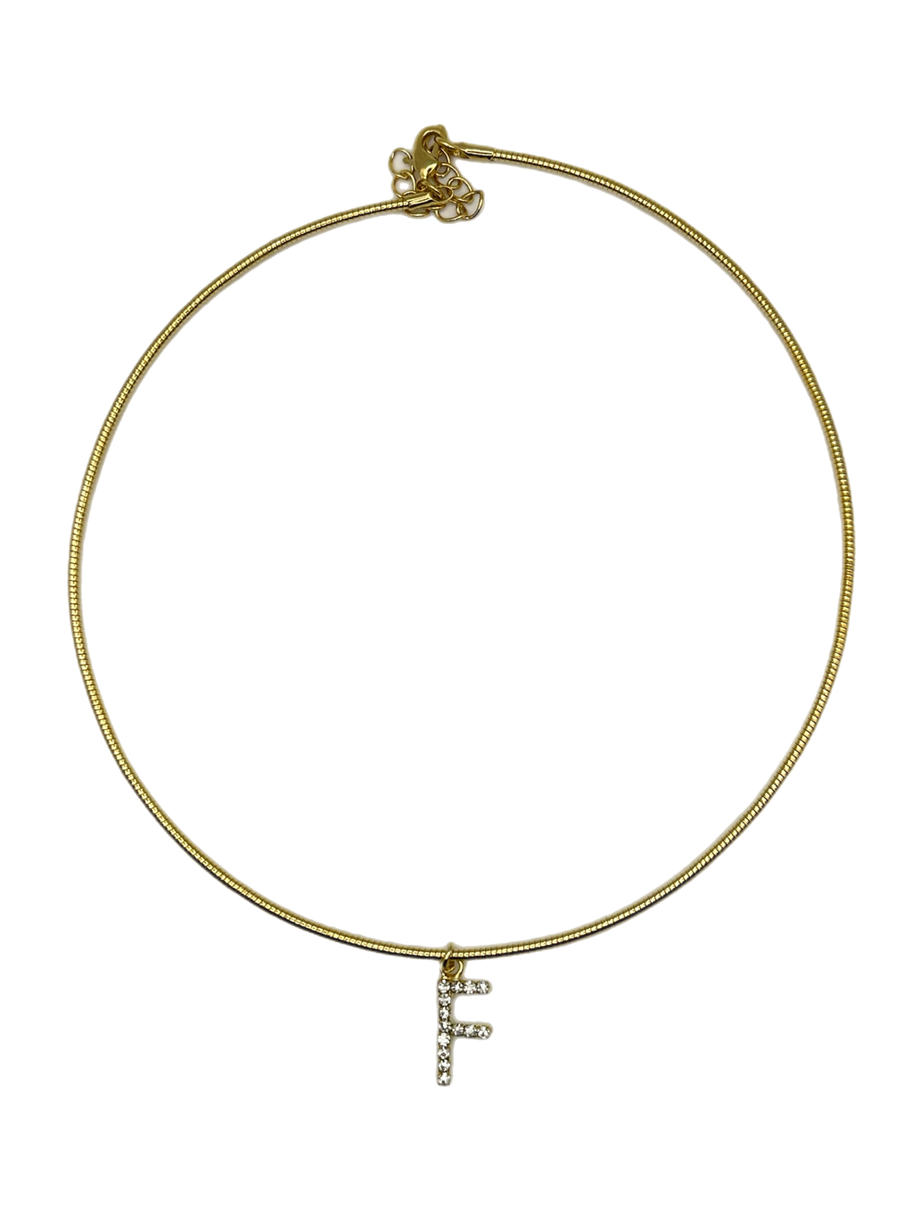 Choker “No Name” personalizzabile (base gold)