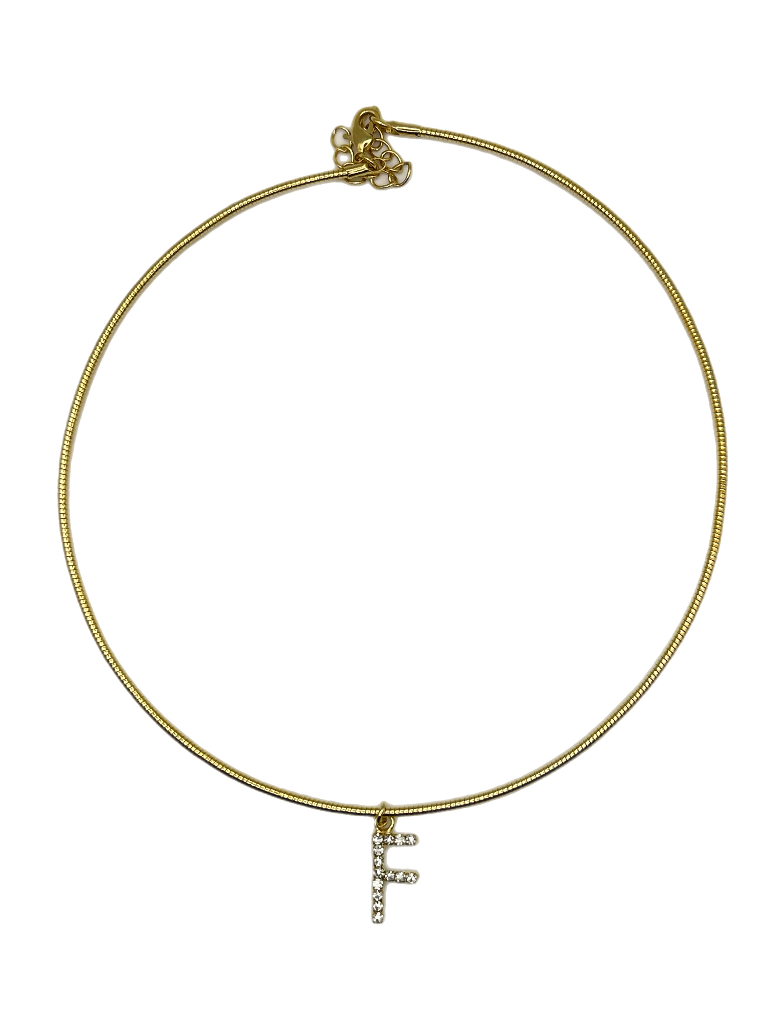Choker “No Name” personalizzabile (base gold)