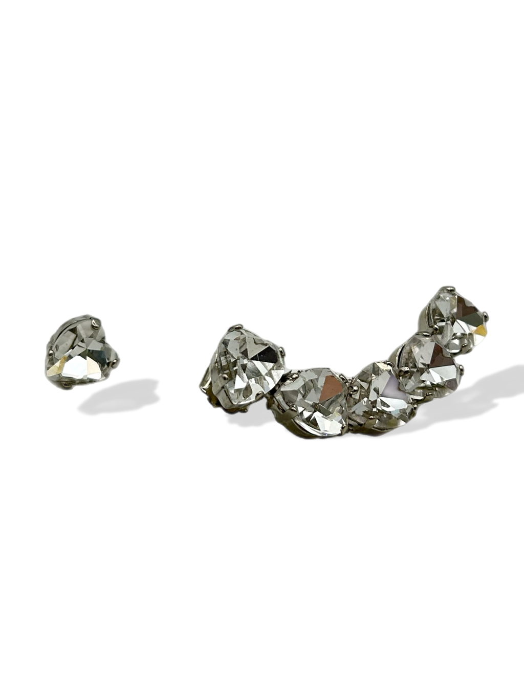 Ear cuff “Millecuori” (base gold & crystal)