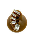 Orecchini Ear Cuff “Geometric” (base gold & silver)