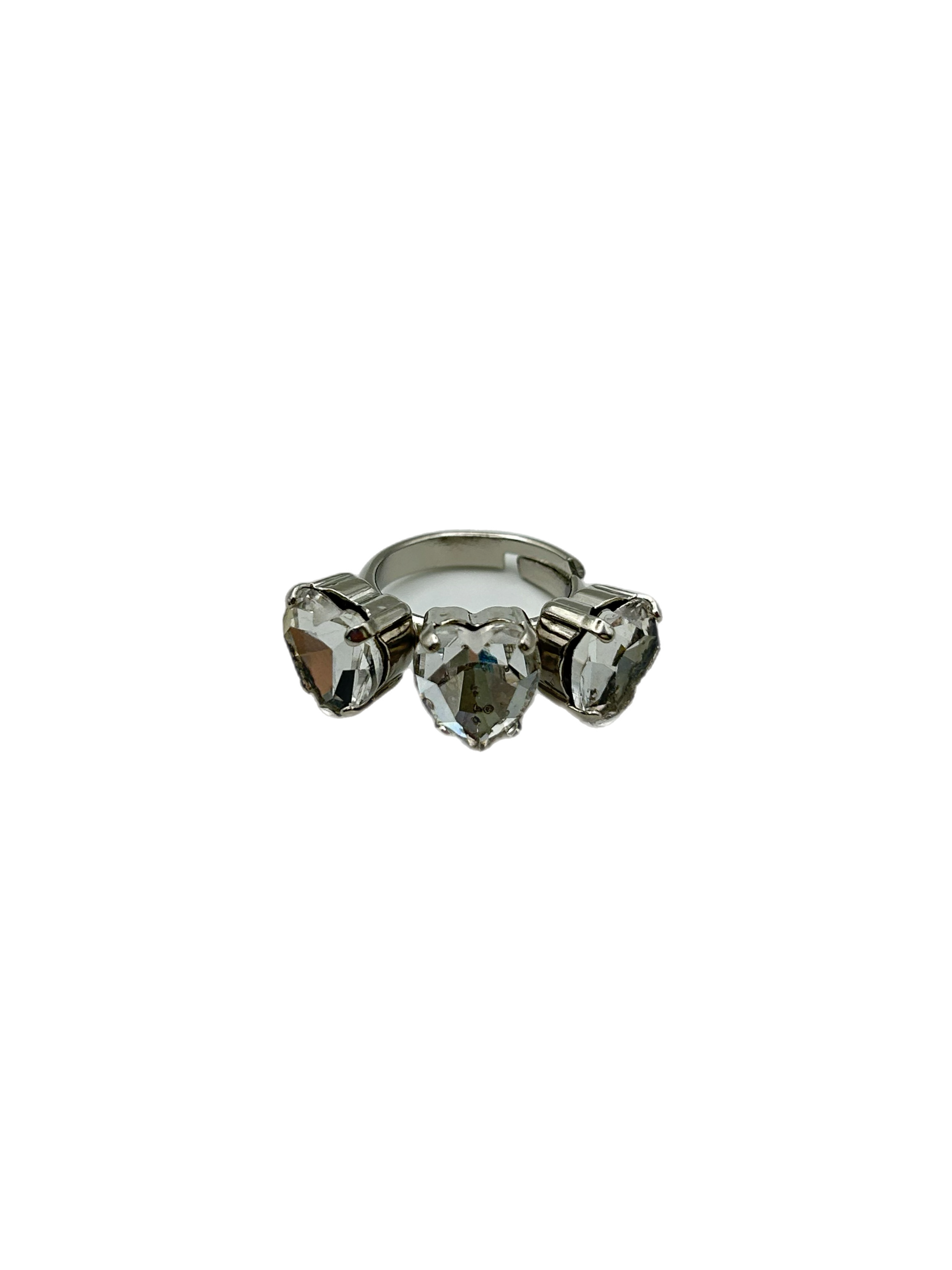 Anello “Trecuori” (base gold & silver)