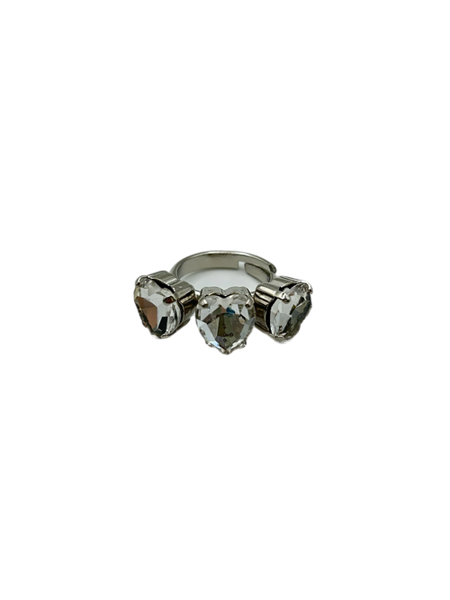 Anello “Trecuori” (base gold & silver)