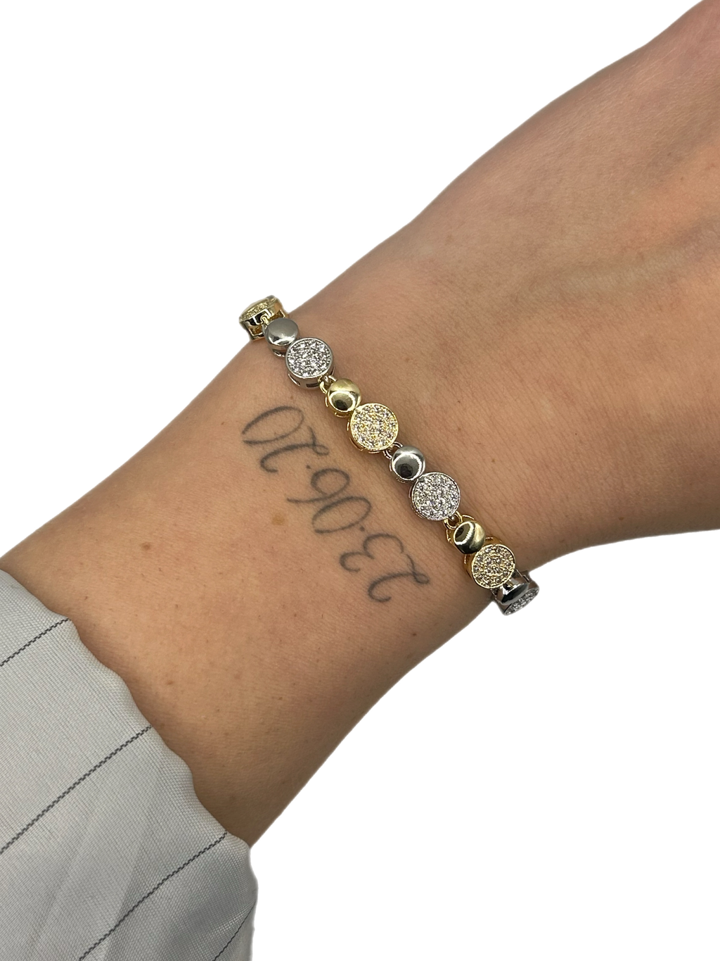 Bracciale “Millecerchi” (gold & silver)