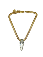 Collana “Goccia Crystal” (base gold)